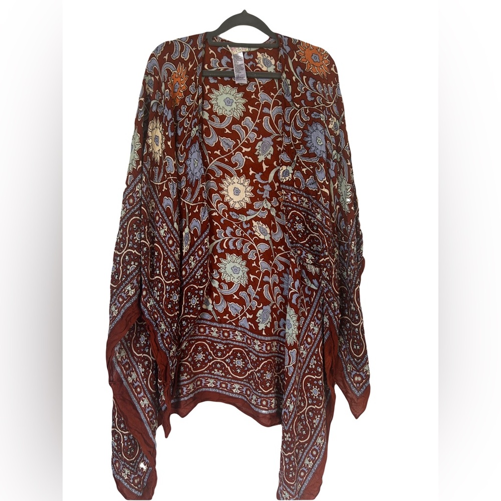 Free people floral scarf wrap